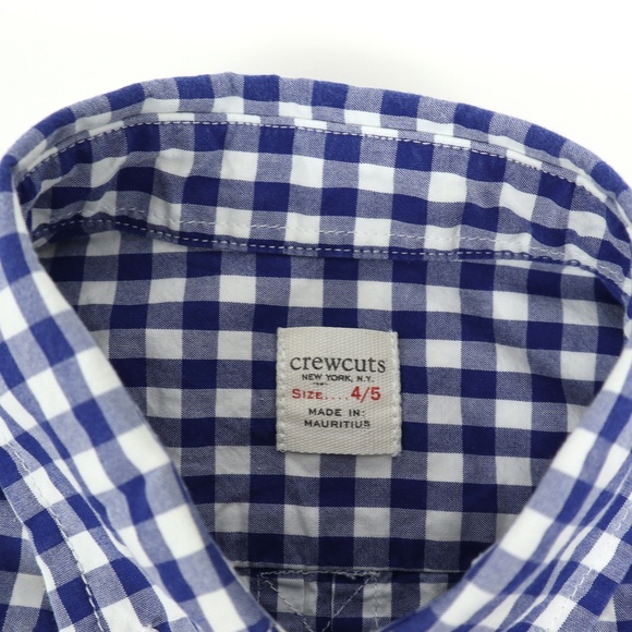 CREWCUTS shirt, boy’s size 4/5 - Picture 3 of 4